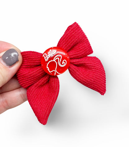 Holiday Dream Pink Bows - Non Slip Clips