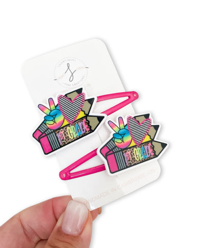 Back 2 School - Snap Clip Sets