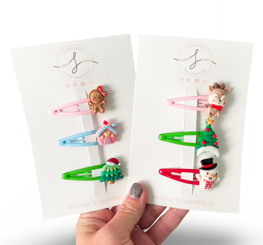 Christmas - Trio Snap Clip Sets