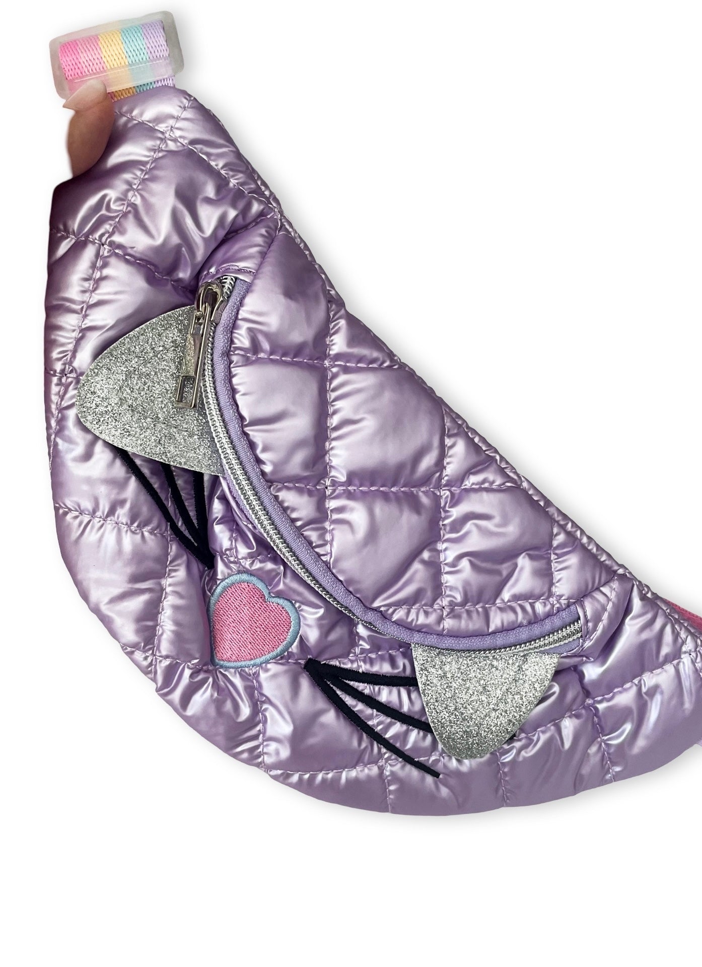 Kitty and Star Padded Fanny Packs - Kids Purses