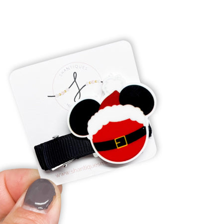 Holiday Mouse - Non Slip Clips