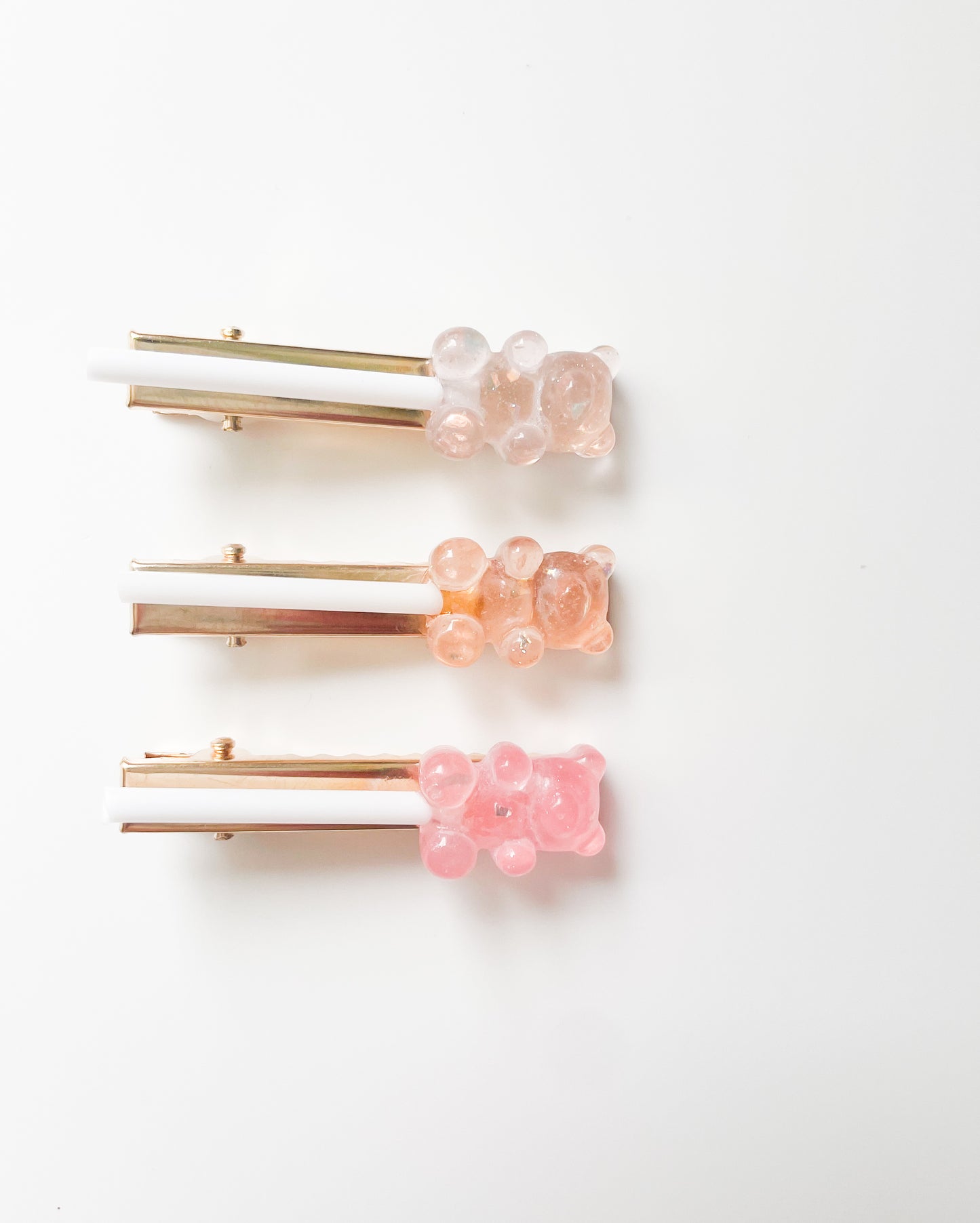 Gummy Bear Lollipop - Alligator Bar Clips