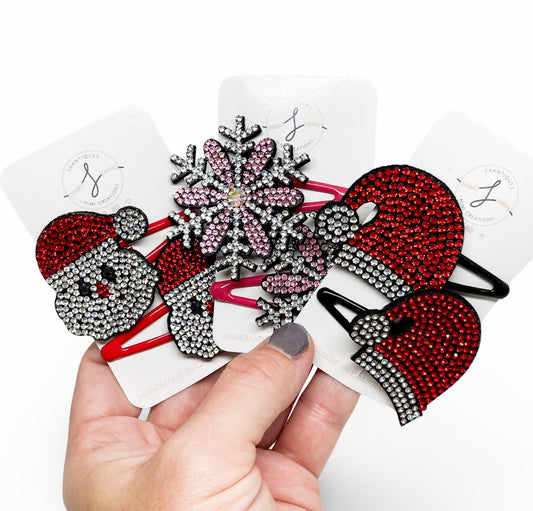 Glitter Christmas - Snap Clip Sets