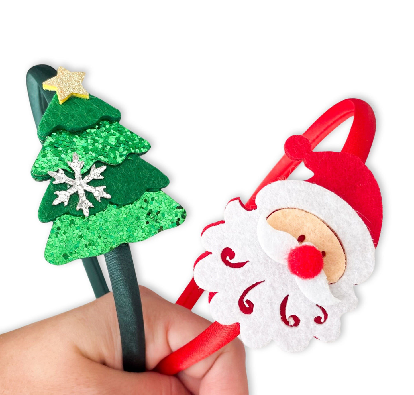 Christmas Shaker & Felt - Headbands