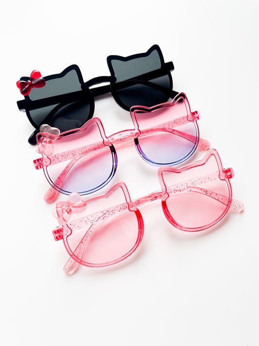 Kids Sunnies - Kitty with Bow