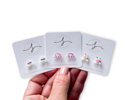 Earrings - Animal Rainbows