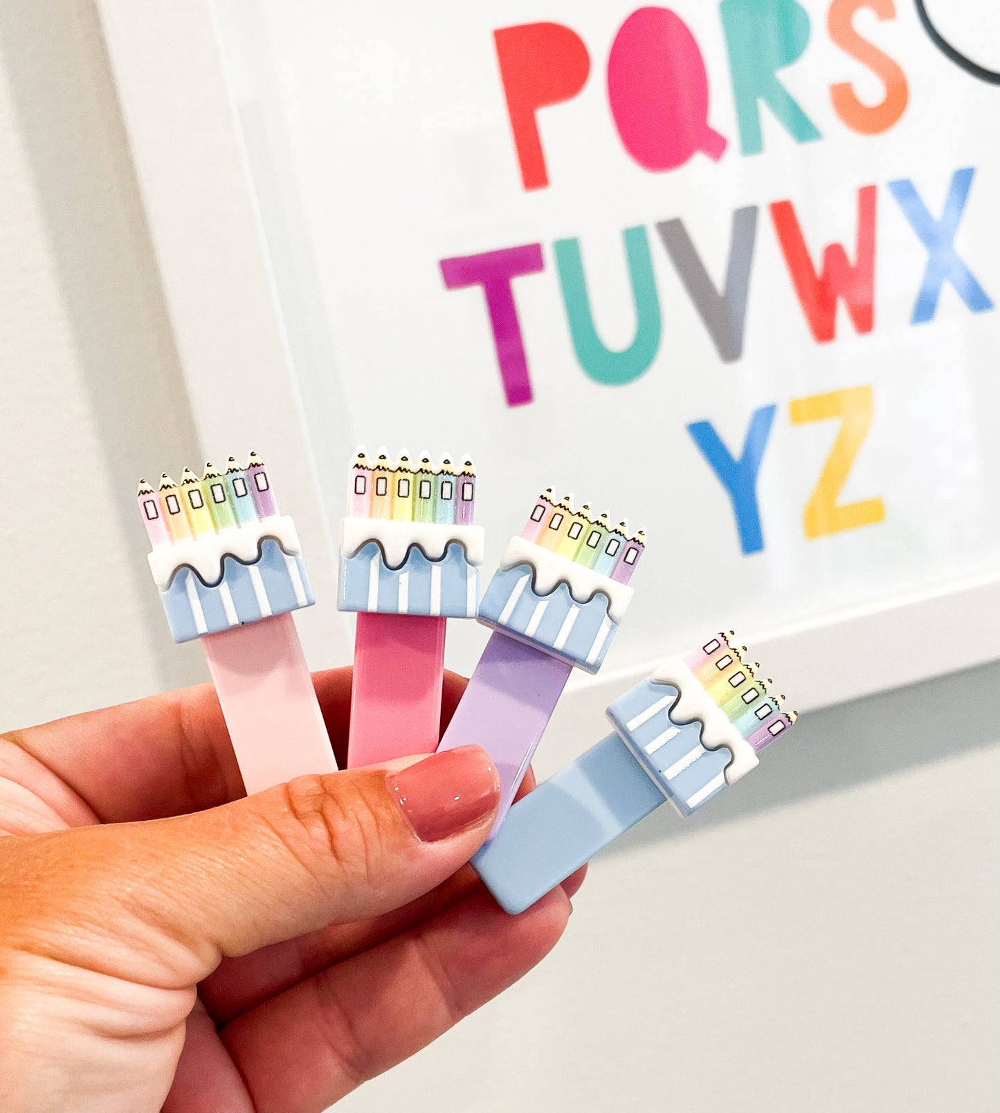 Alligator Bar Clips - Crayola