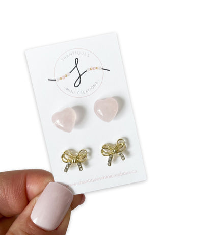 Pink Series - Duo Earrings