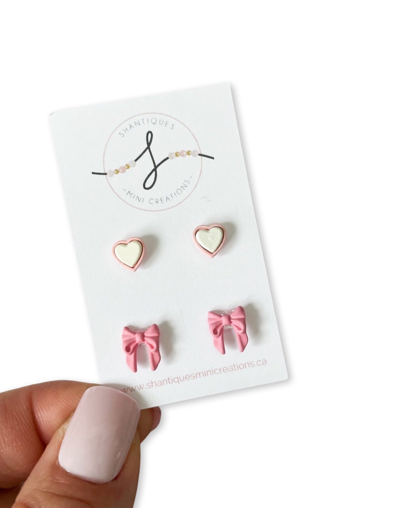 Pink Series - Duo Earrings