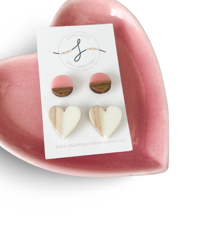 Pink Series - Duo Earrings