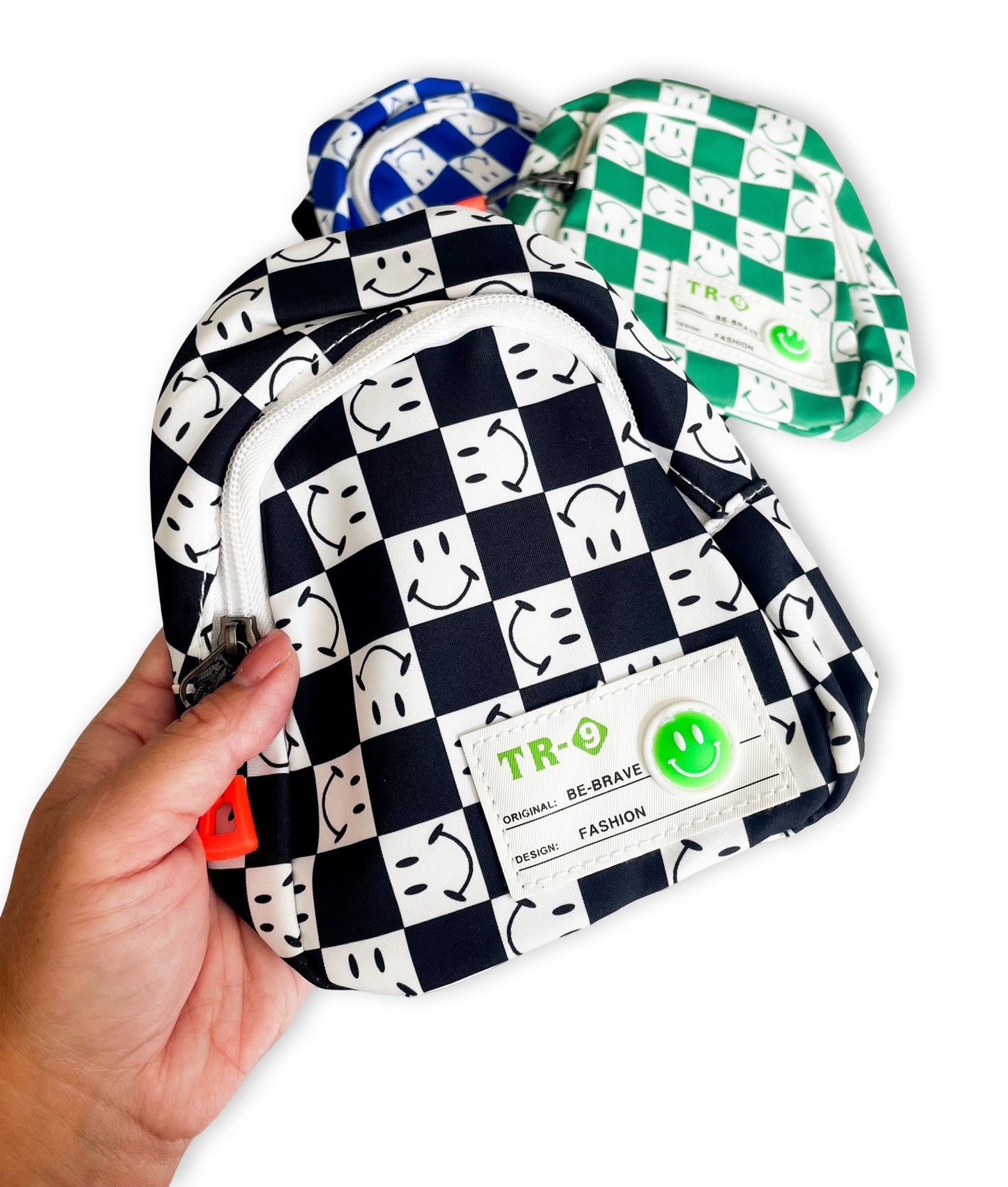 Purses Kids - Smiley Face Mini Backpacks
