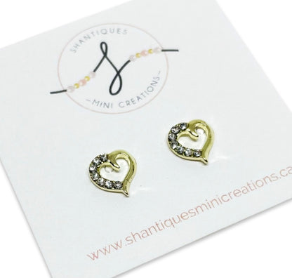 Diamond Hearts - Earrings