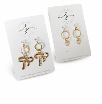 Gold Plated Collection - Dangle Earrings