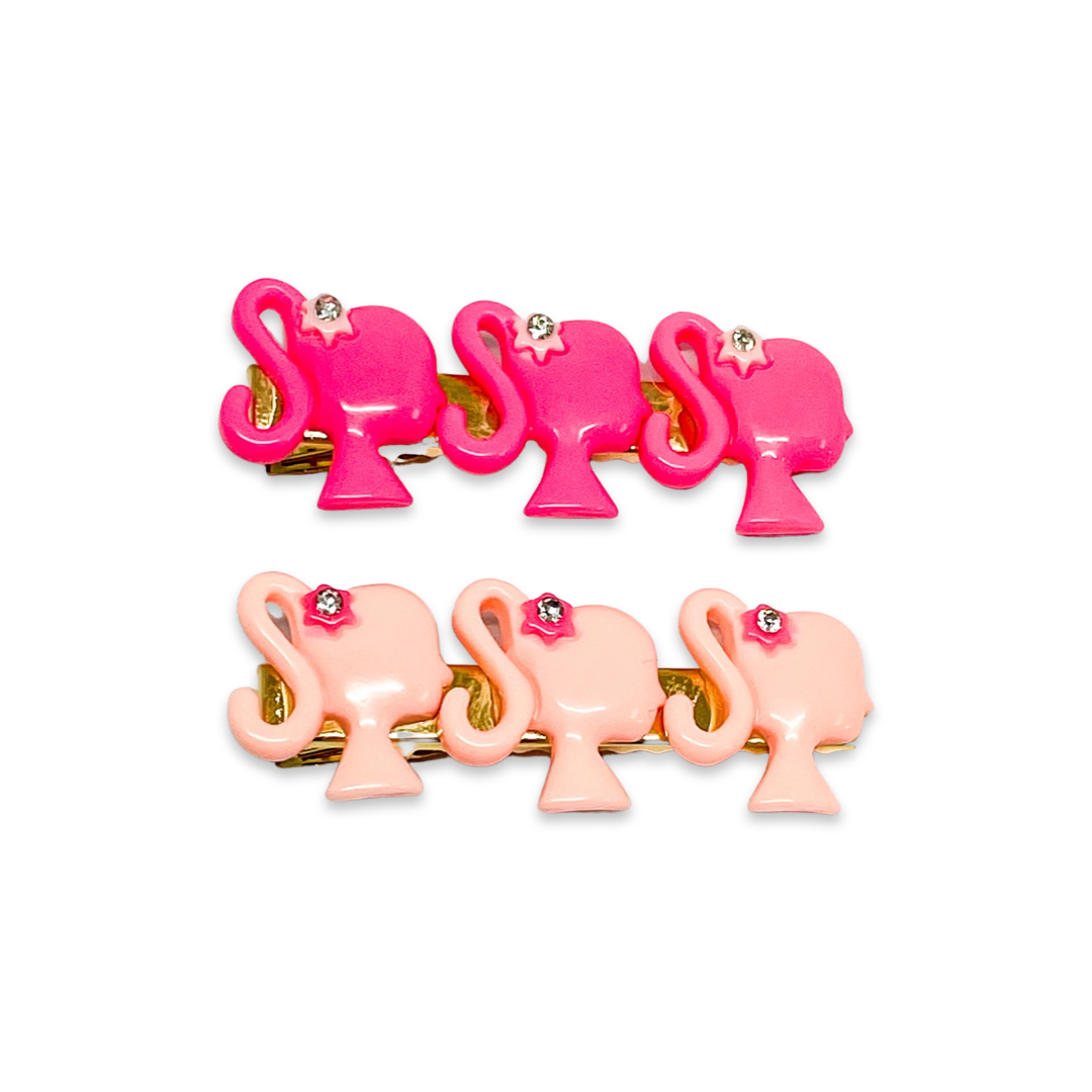 Dream Pink - Alligator Bar Clips