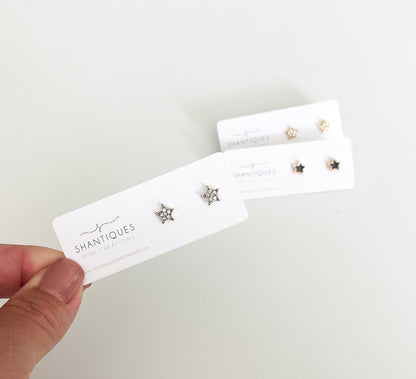 Earrings - Mini Stars