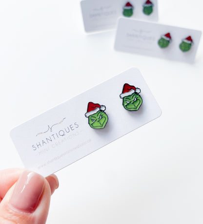 Grinch - Earrings