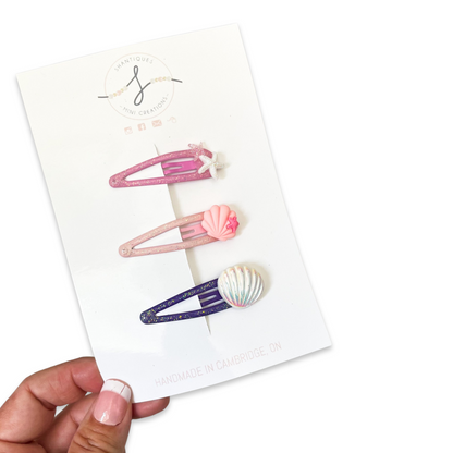 Summer - Trio Snap Clip Sets