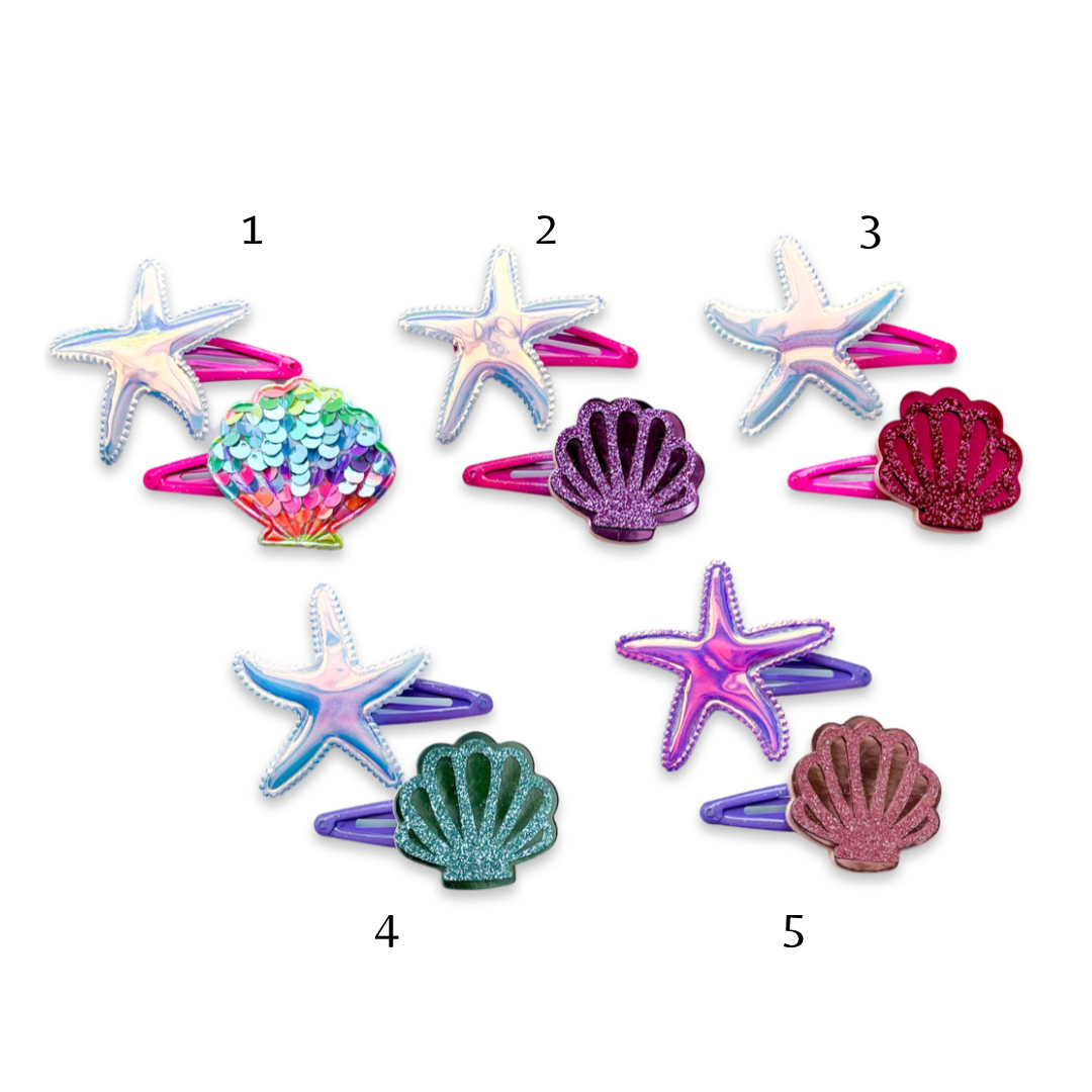 Seaside - Snap Clip Sets