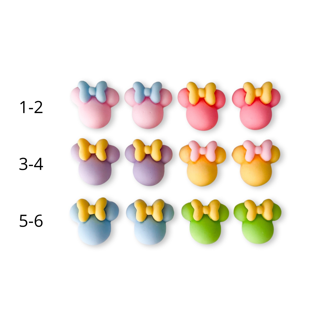 Pastel Mouse - Earrings