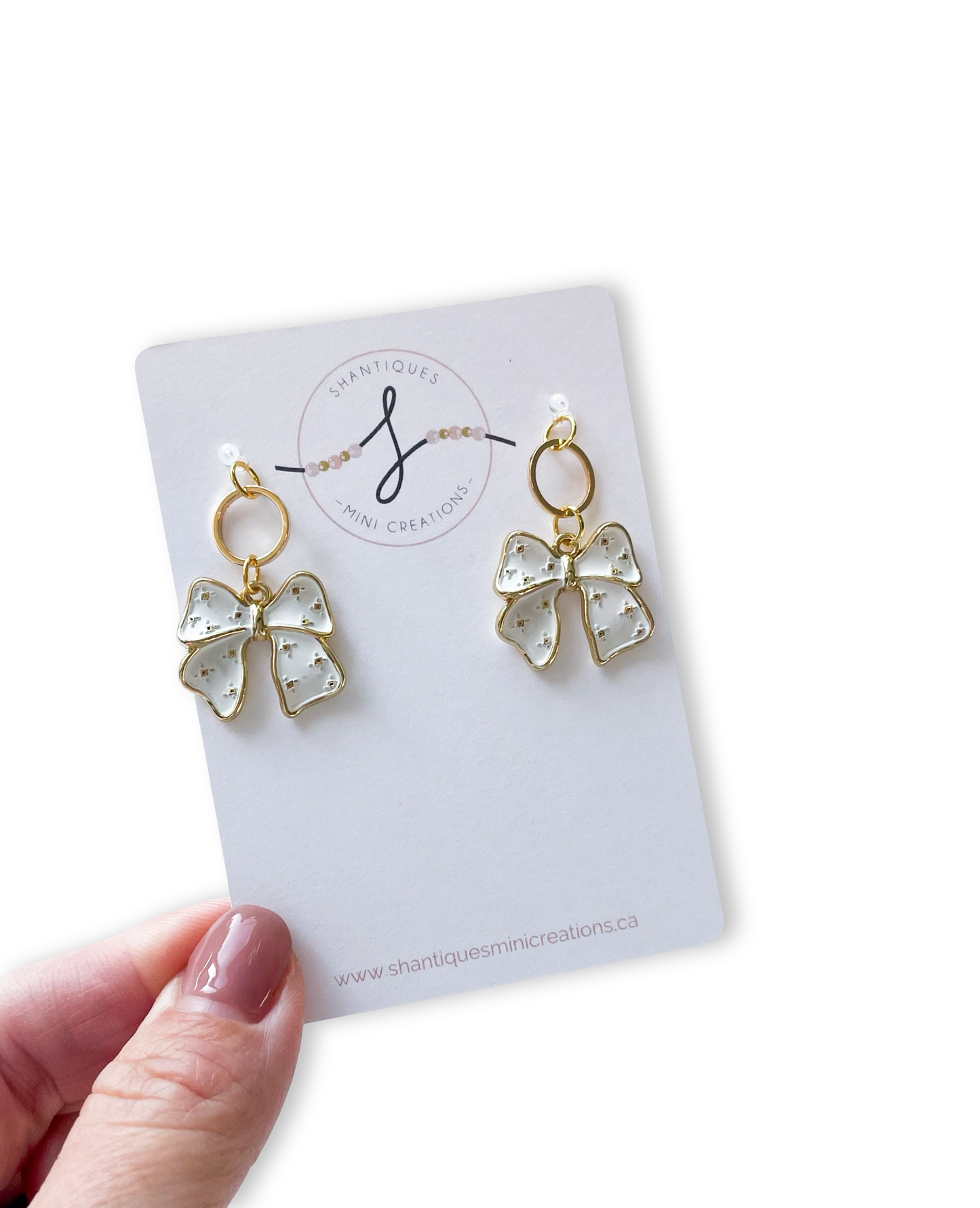 Dangle Earrings - Holiday Bows