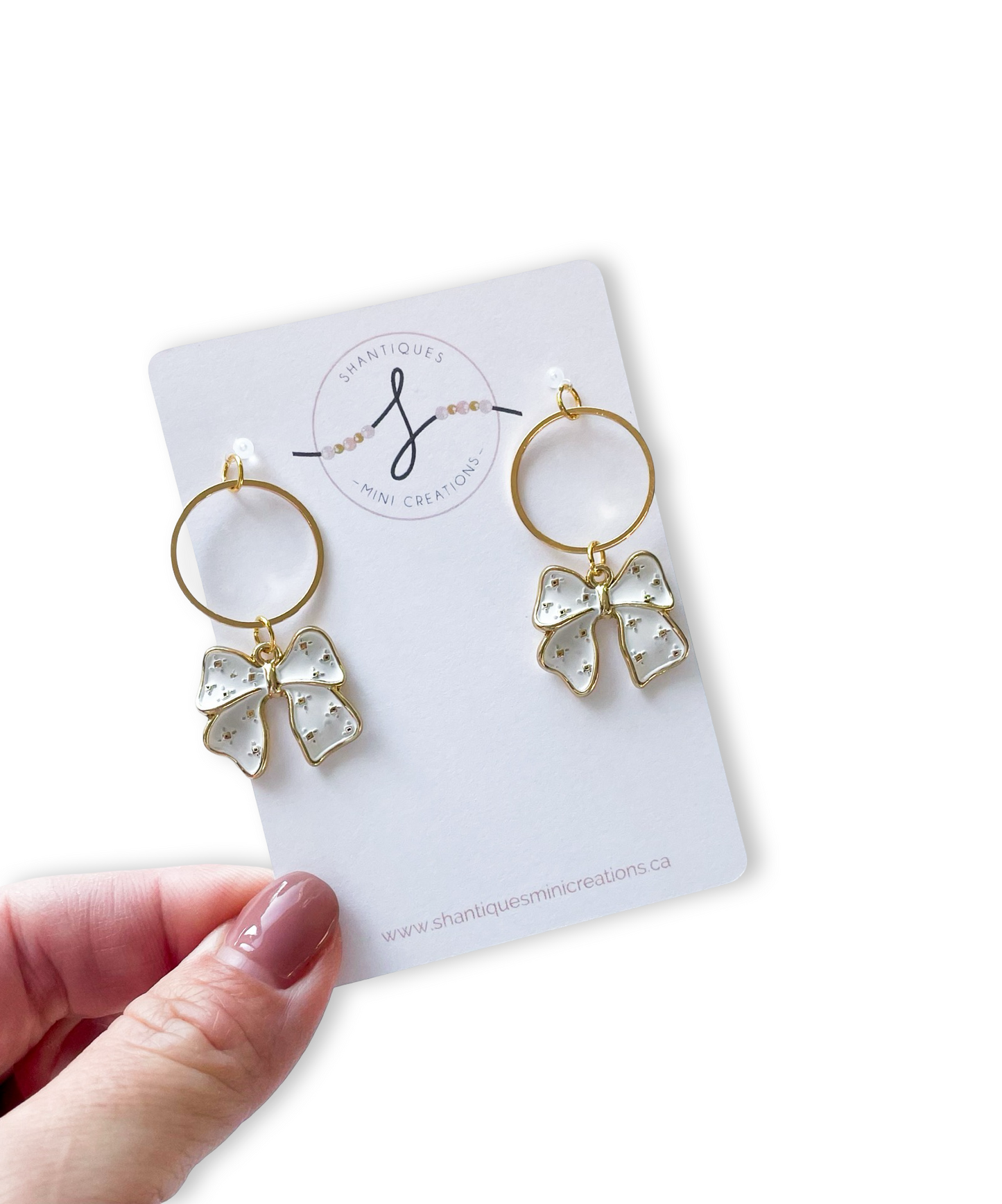 Dangle Earrings - Holiday Bows