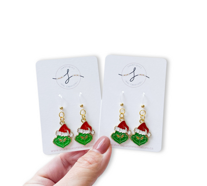 Dangle Earrings - Classic Christmas Character