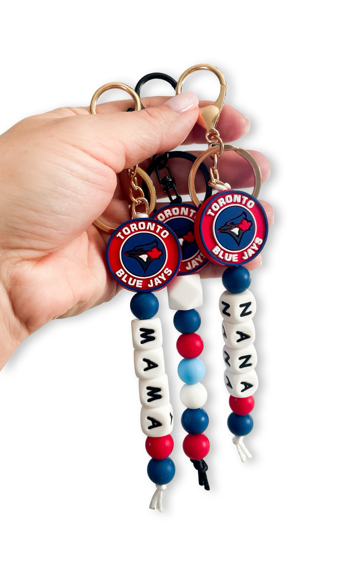Keychains - Beaded Blue Jays