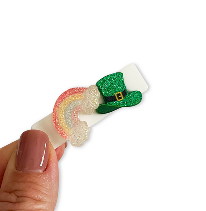 Alligator Bar Clips - St Paddy's Day
