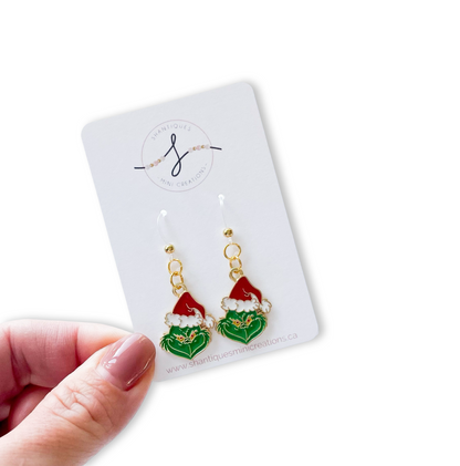 Dangle Earrings - Classic Christmas Character