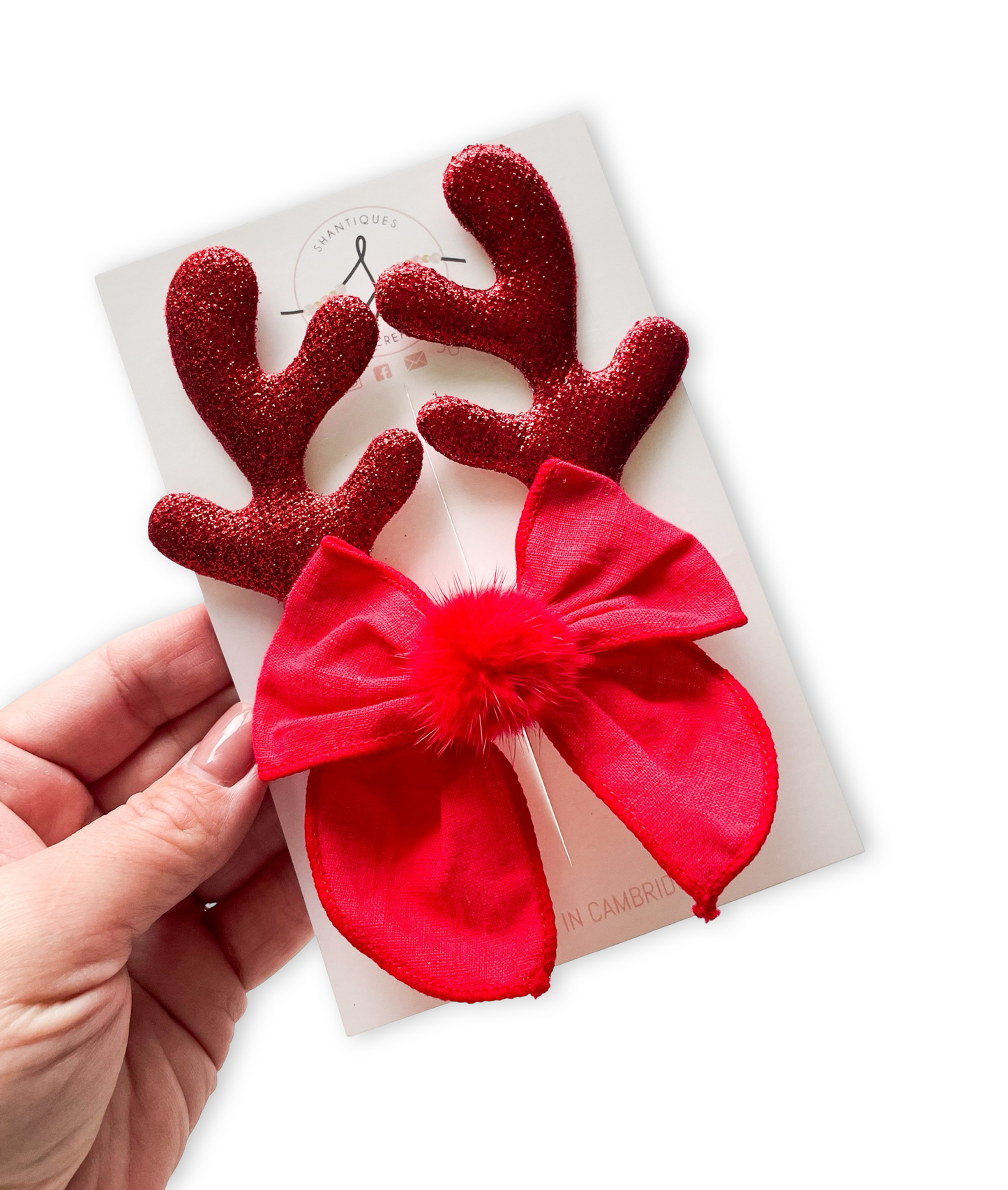 Bow Clips - Reindeer