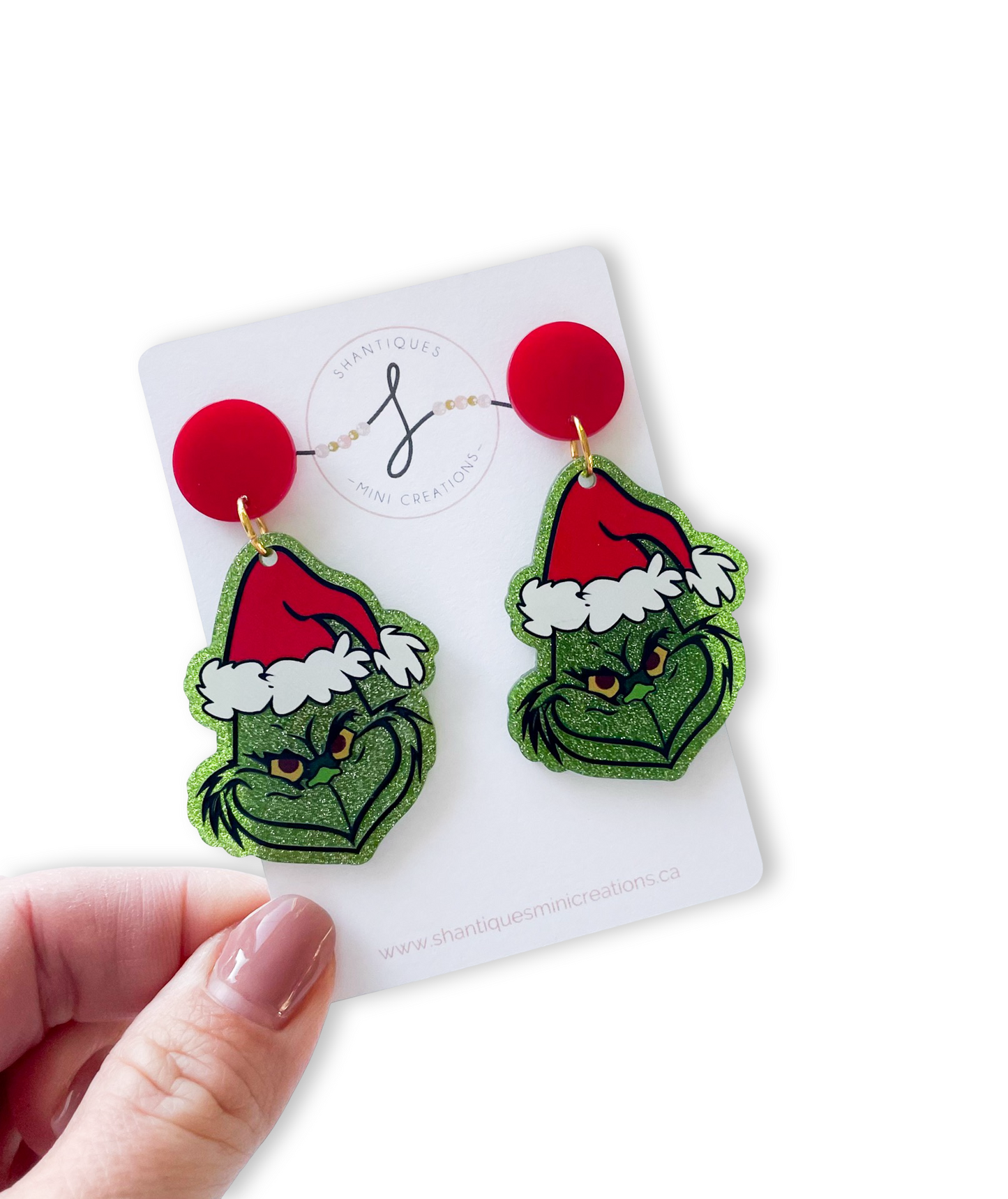 Dangle Earrings - Christmas Character